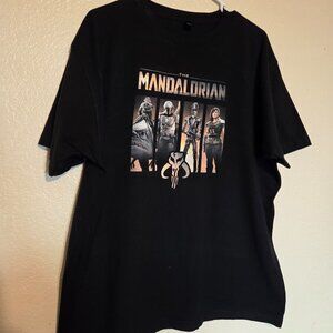 STAR WARS Men's The Mandalorian Boba Box Up XL Shirt
